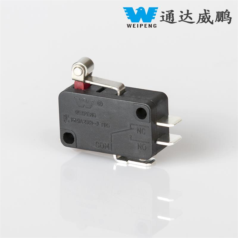 16A 3-Pin Self-Reset Silver Kontak Industrial Equipment Micro Ngalih