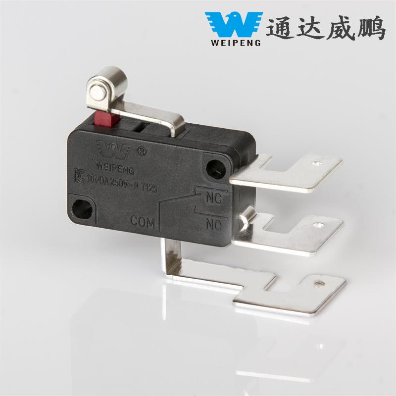 16A 3-Pin Self-Reset Silver Kontak Microwave Micro Ngalih