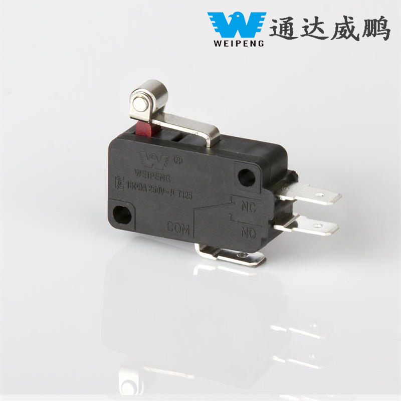 16A 3-Pin Self-Reset Kontak Perak V7-7B17D8-201 Honeywell Pengganti Micro Switch