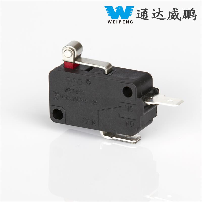 16A Biasane mbukak Micro Ngalih Short Wheel Piranti Kluwarga Ngalih