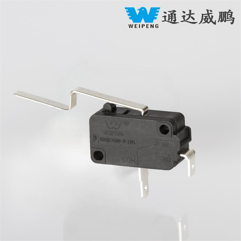 2-Pin/3-Pin 16A Arc Handle Saklar Mikro Tahan Suhu Tinggi Arus Tinggi