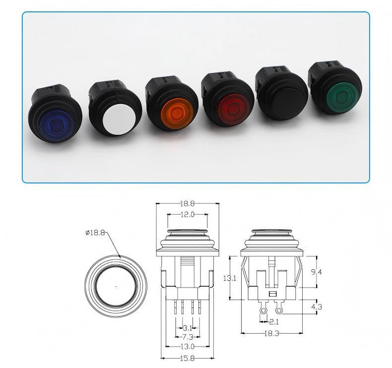 Tombol push mikro ngalami upgrade utama, nyetel pathokan anyar kanggo teknologi switch