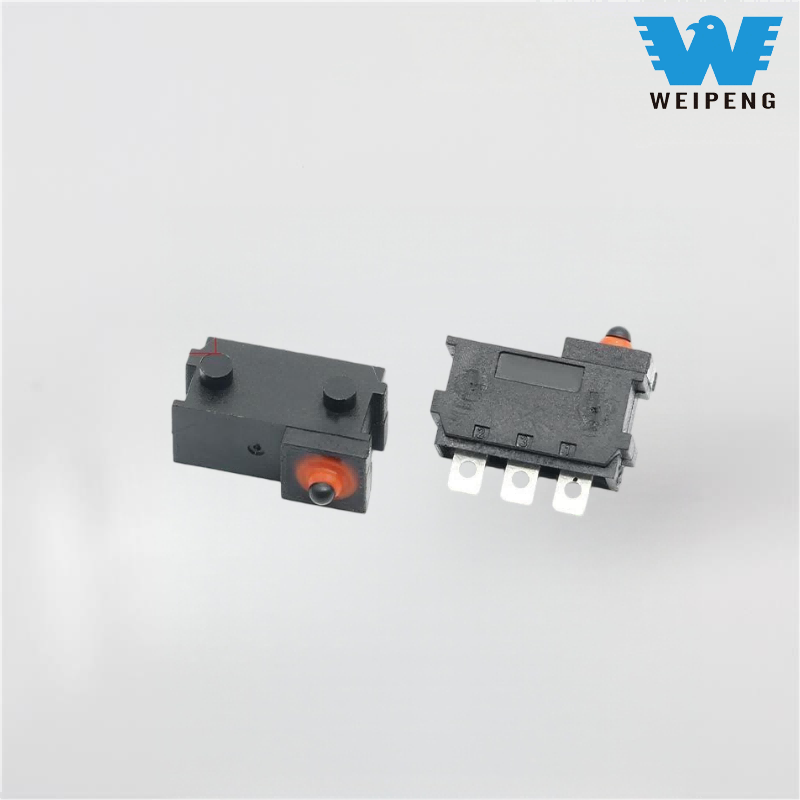 Kunci lawang mobil lan switch hood mikro