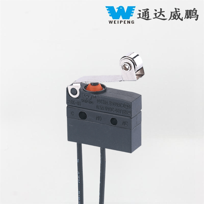 IP67 Waterproof lan Dustproof Micro Switch karo Kabel lan Macem-macem Levers