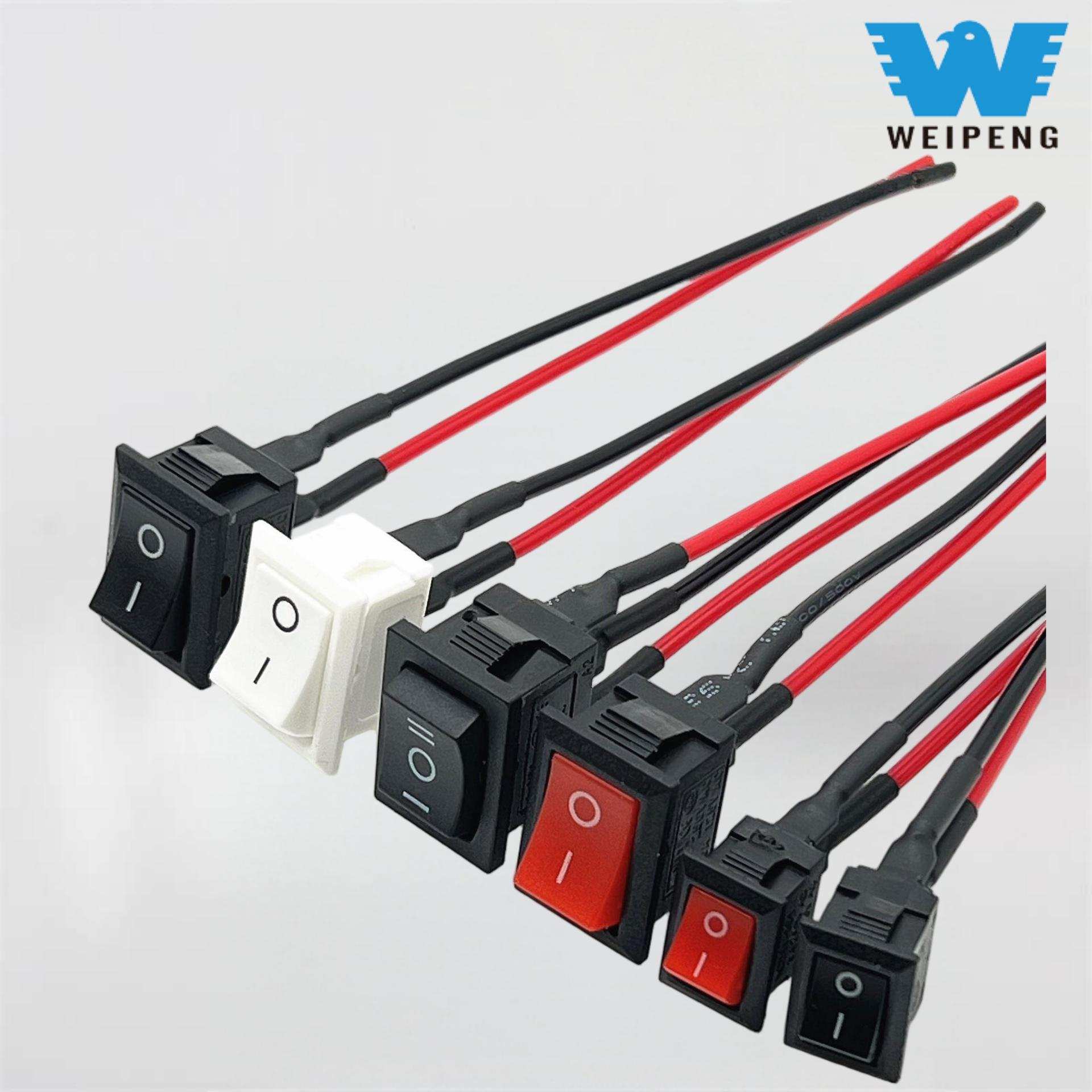 Kcd1 Ship-Tipe Ngalih 21 * 15 Solder Terminal karo Wire