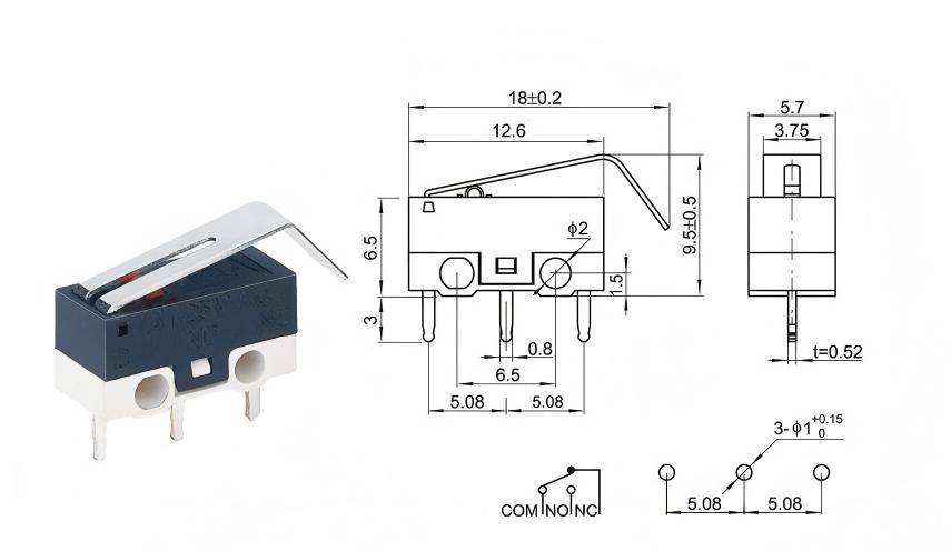 Silver Dot Kurang Ngalahake Switch Mouse